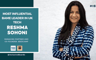 Reshma Sohoni named most influential BAME leader in Tech